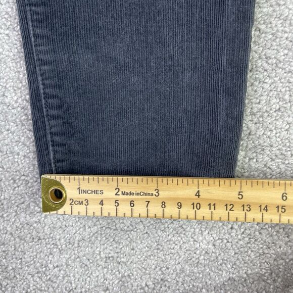 Patagonia Pants Women’s 30 Gray Skinny Fitted Corduroy Low Rise Outdoor - Picture 13 of 14